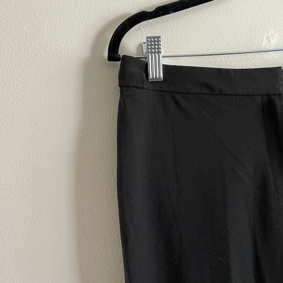 Calvin Klein Womn 8P Black Woven Mid-Rise Highline Tapered Ankle Length Pant NWT - Picture 7 of 15